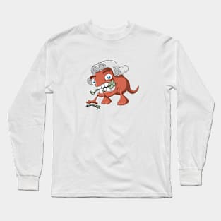 Robot Crunch Long Sleeve T-Shirt